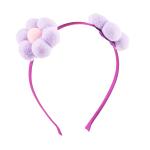 FLOWER POMPOM TIARA
